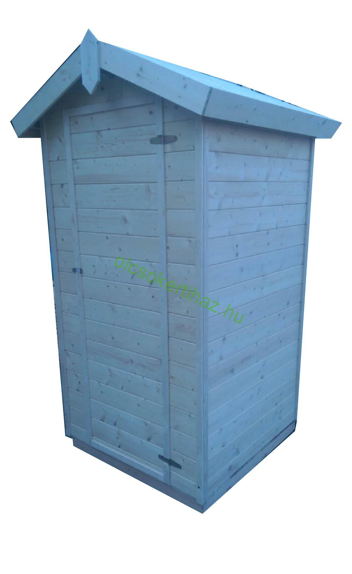 Fából készült kerti WC / száraz WC üllőke nélkül, 16mm